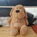 knuffel hond met naam kraam cadeau