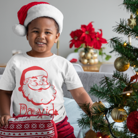 kerst tshirt met naam