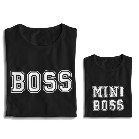 boss en mini boss matching tshirts