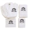 Badjas Set met monogram J royal