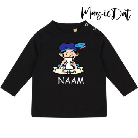 hoofdpiet shirtje met naam