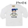 hoofdpiet wit shirtje met naam