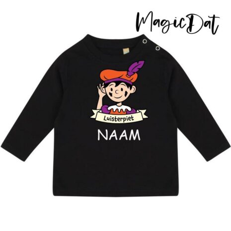 luisterpiet shirtje met naam