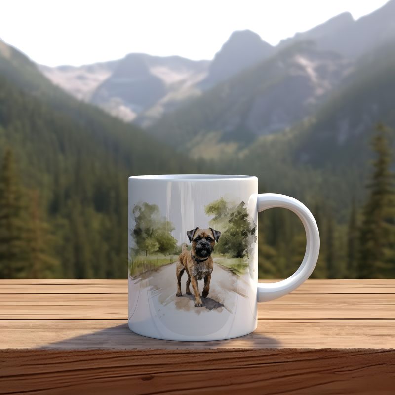 Mok Border Terrier Mok Border Terrier - Afbeelding 2
