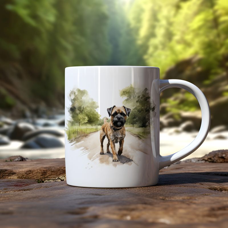Mok Border Terrier Mok Border Terrier - Afbeelding 3