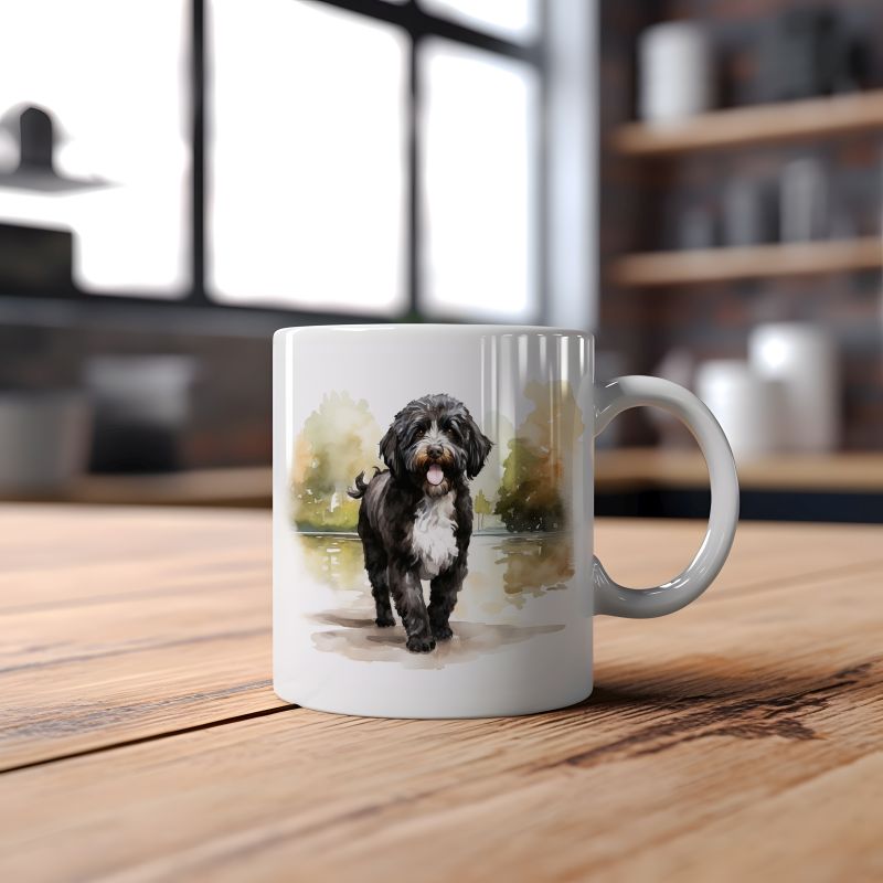 Mok Portugese Waterhond Mok Portugese Waterhond
