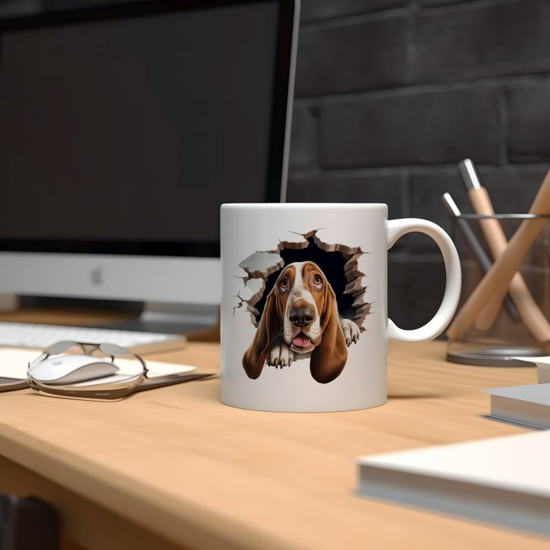 Mok Basset Hound Mok Basset Hound - Afbeelding 4