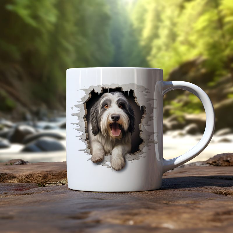 Mok Bebaarde Collie Mok Bebaarde Collie - Afbeelding 3