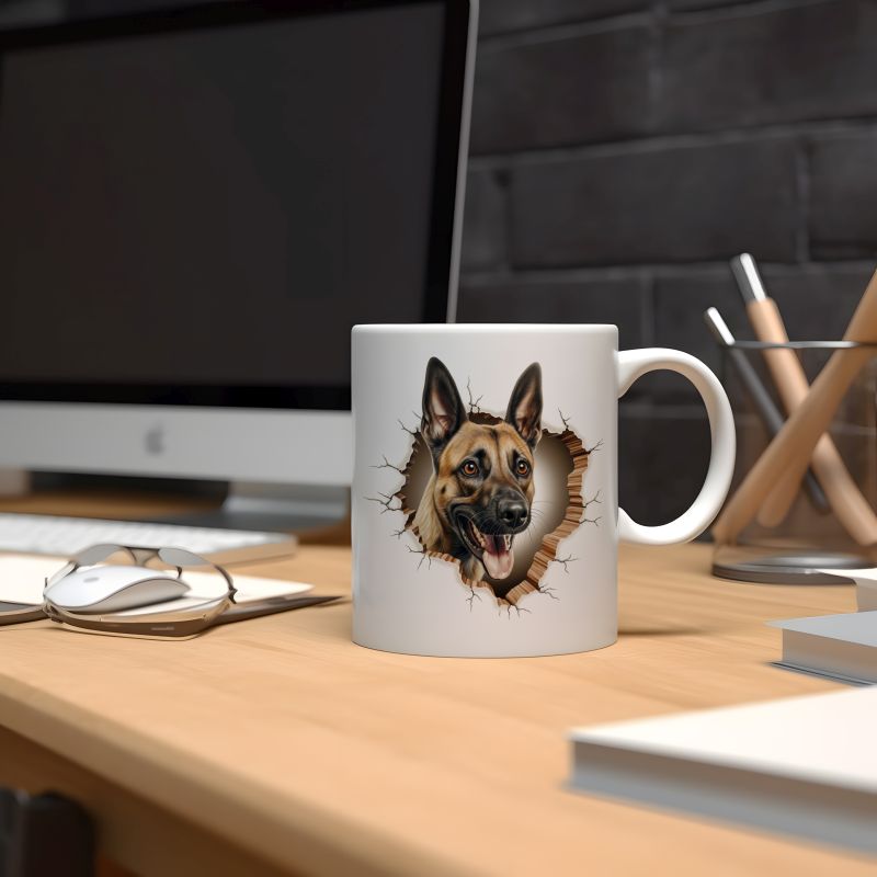 Mok Belgische Herder Mok Belgische Herder - Afbeelding 4