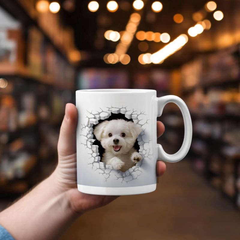 Mok Bichon Frise - Afbeelding 5