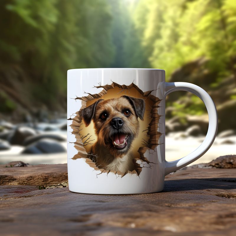 Mok Border Terrier Mok Border Terrier - Afbeelding 3