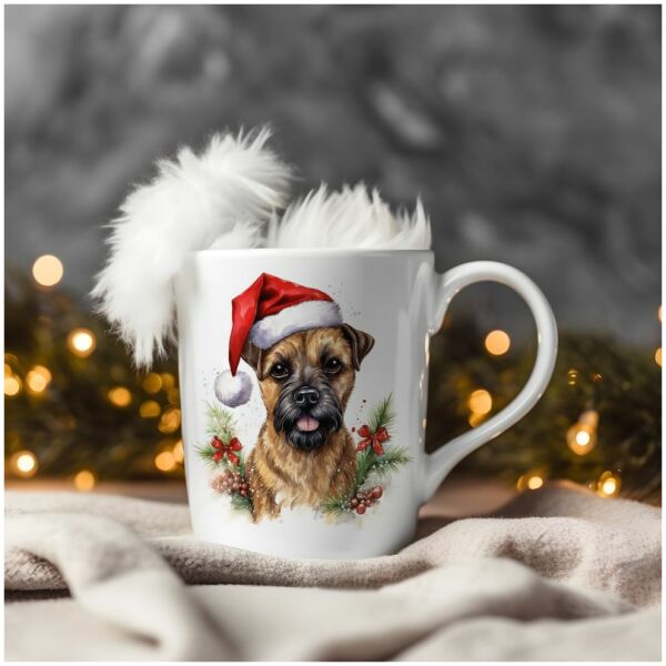 magicdatnl2023_Border_Terrier_Wear_Santa_Claus_Dress_background_488a5f87-48ed-4c30-be6c-1f366a9339e4-Smart Object-38-mug christmas