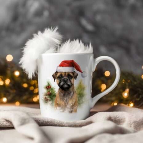 magicdatnl2023_Border_Terrier_Wear_Santa_Claus_Dress_background_c72ec0cc-54c6-431c-895d-f9bef76c2644-Smart Object-39-mug christmas