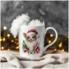 magicdatnl2023_Chihuahua_Longhair_Wear_Santa_Claus_Dress_backgr_6ca0bf32-ba42-4b9b-8a04-f6cc1150f47f-Smart Object-72-mug christmas