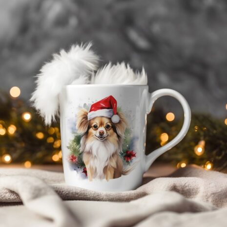 magicdatnl2023_Chihuahua_Longhair_Wear_Santa_Claus_Dress_backgr_6d452d6e-7710-49b5-82fc-146873094dc0-Smart Object-73-mug christmas