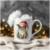 magicdatnl2023_Chihuahua_Longhair_Wear_Santa_Claus_Dress_backgr_916a406d-c3d1-4c57-9f70-ef0c2a5e773a-Smart Object-74-mug christmas