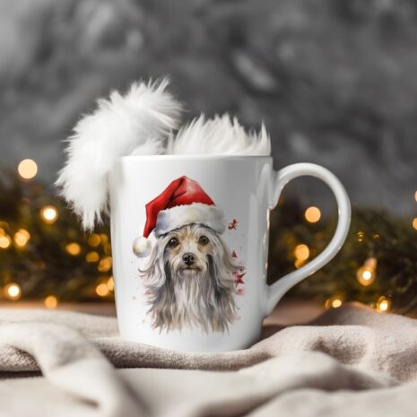 magicdatnl2023_Chinese_Crested__Wear_Santa_Claus_Dress_backgrou_6febfdfe-33c3-47fb-9f37-e19117962d9d-Smart Object-78-mug christmas