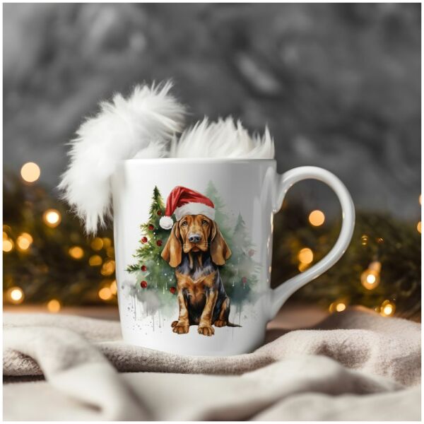 magicdatnl2023_Coonhound__Wear_Santa_Claus_Dress_background_Chr_1634ceca-2181-4803-b50e-7af547a1b993-Smart Object-86-mug christmas