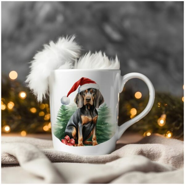 magicdatnl2023_Coonhound__Wear_Santa_Claus_Dress_background_Chr_44c50e23-da45-4d62-97e2-6badb01bc665-Smart Object-87-mug christmas