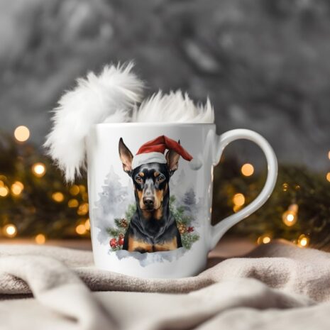 magicdatnl2023_Doberman_Pinscher__Wear_Santa_Claus_Dress_backgr_a05534be-3125-46b5-b998-da9eba150af8-Smart Object-104-mug christmas