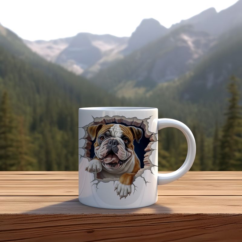 Mok Engelse Bullhond Mok Engelse bullhond - Afbeelding 2