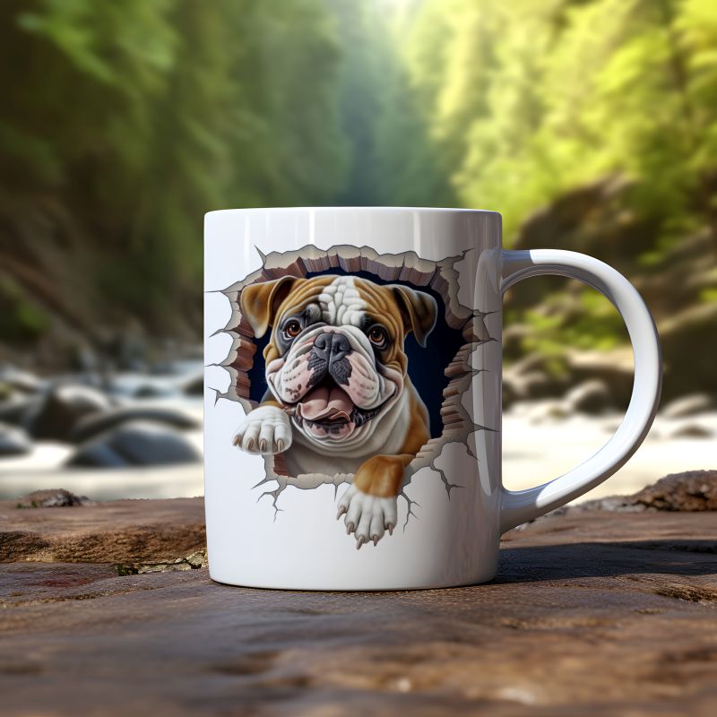 Mok Engelse Bullhond Mok Engelse bullhond - Afbeelding 3