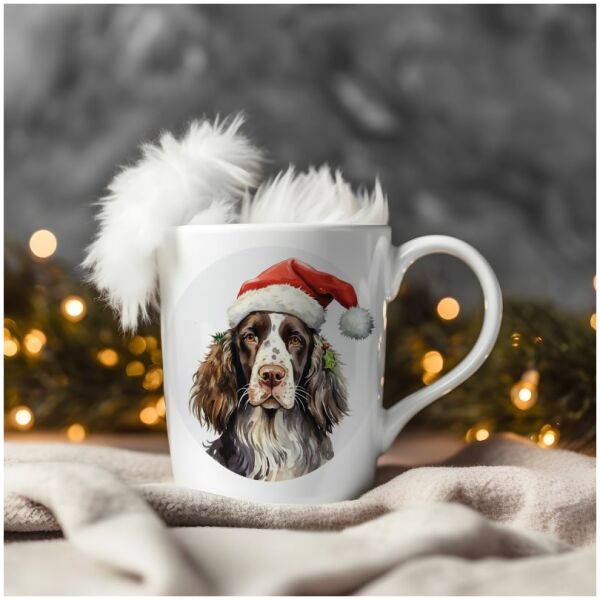 magicdatnl2023_English_Springer_Spaniel__Wear_Santa_Claus_Dress_10e45e8e-ab71-479f-b6ee-861fe0b1eaae-Smart Object-128-mug christmas