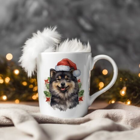 magicdatnl2023_Finnish_Lapphund__Wear_Santa_Claus_Dress_backgro_aa6f00c9-f23b-4623-a307-41cc08331d9c-Smart Object-134-mug christmas