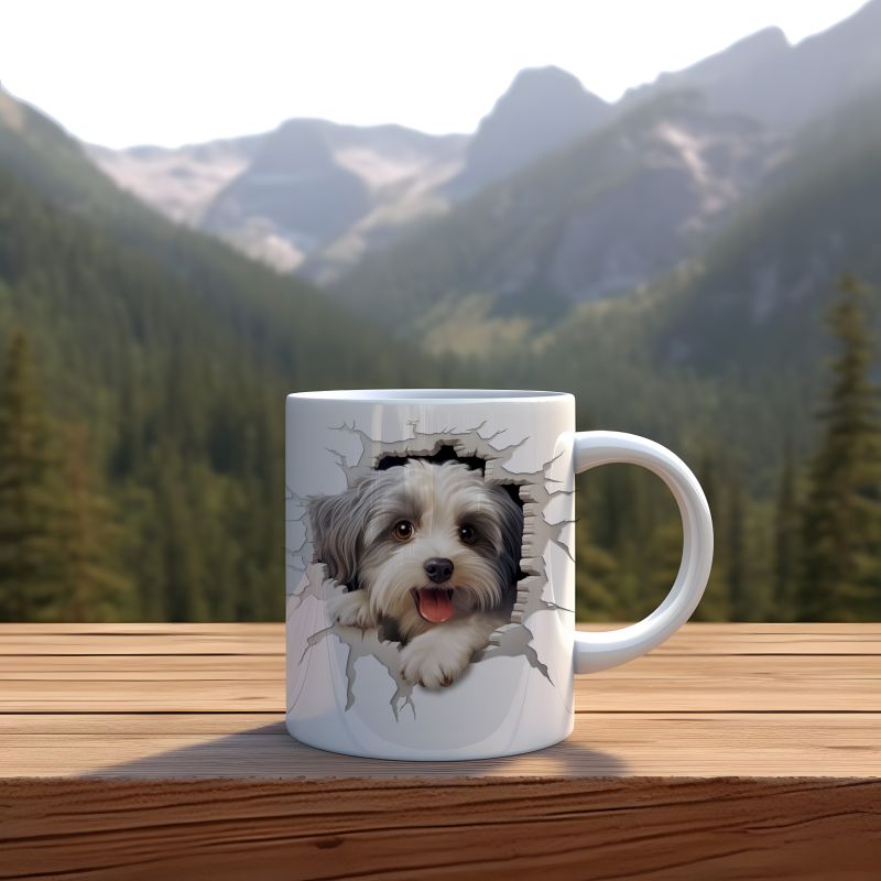 Mok Havanese Hond Mok Havanese hond - Afbeelding 2