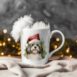 magicdatnl2023_Havanese_Dog__Wear_Santa_Claus_Dress_background__21c67f13-836a-49f5-82f4-58b75de498a4-Smart Object-183-mug christmas