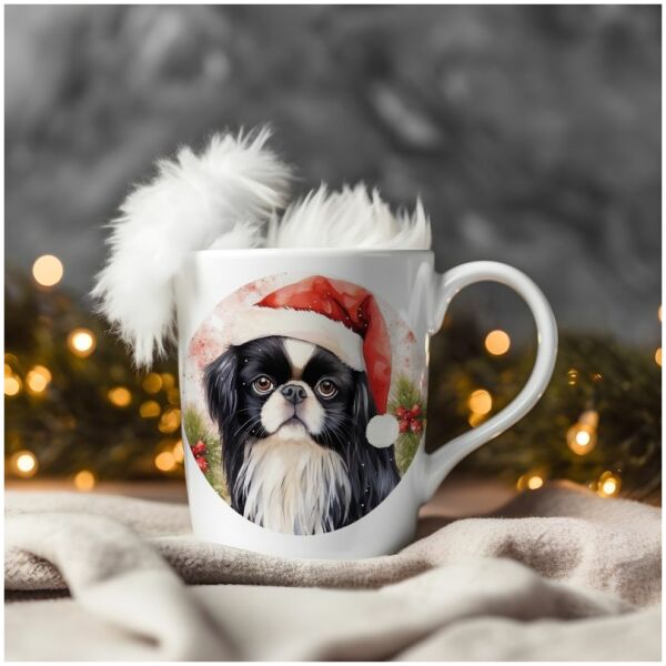 magicdatnl2023_Japanese_Chin__Wear_Santa_Claus_Dress_background_97c54e88-217c-455a-98bc-a13ae2f50d65-Smart Object-193-mug christmas