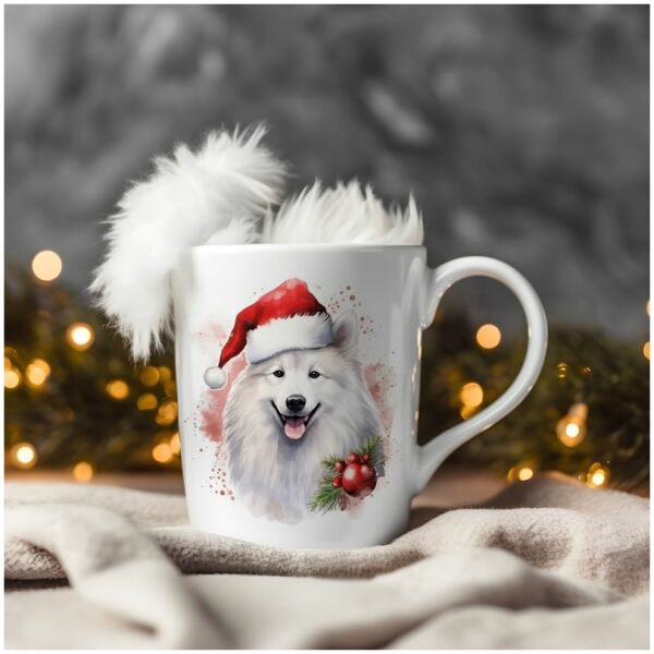 magicdatnl2023_Japanese_Spitz__Wear_Santa_Claus_Dress_backgroun_9158b40d-76b8-4ea8-b80b-6750863b868b-Smart Object-197-mug christmas