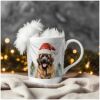 magicdatnl2023_Leonberger__Wear_Santa_Claus_Dress_background_Ch_54ebc146-cee9-4ba2-8746-99178785c781-Smart Object-210-mug christmas