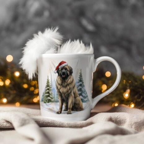 magicdatnl2023_Leonberger__Wear_Santa_Claus_Dress_background_Ch_a4814c92-a903-476d-9e28-9a322f90a6b6-Smart Object-212-mug christmas