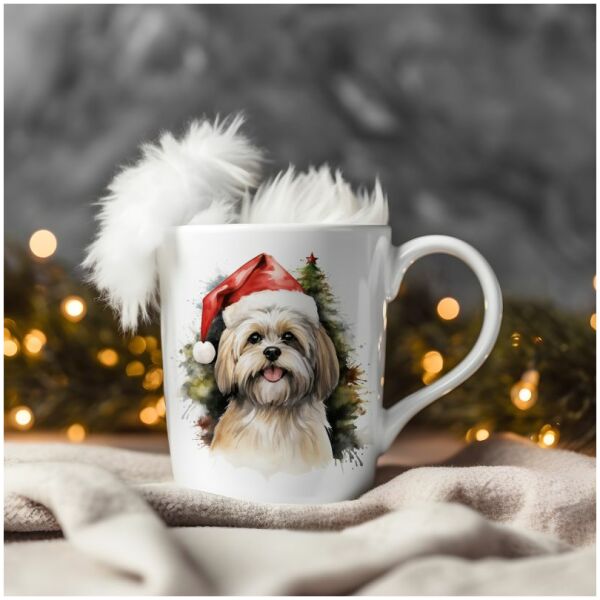 magicdatnl2023_Lhasa_Apso__Wear_Santa_Claus_Dress_background_Ch_597218af-802a-4dd7-9186-96c6bfb7e326-Smart Object-215-mug christmas