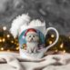 magicdatnl2023_Maltese_Dog__Wear_Santa_Claus_Dress_background_C_94583862-626a-4d00-ba52-c06415ad7e10-Smart Object-221-mug christmas