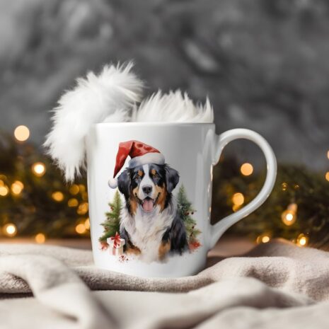 magicdatnl2023_Mountain_Dog__Wear_Santa_Claus_Dress_background__879a5130-5758-4605-a440-3d72b5cbdfd0-Smart Object-227-mug christmas