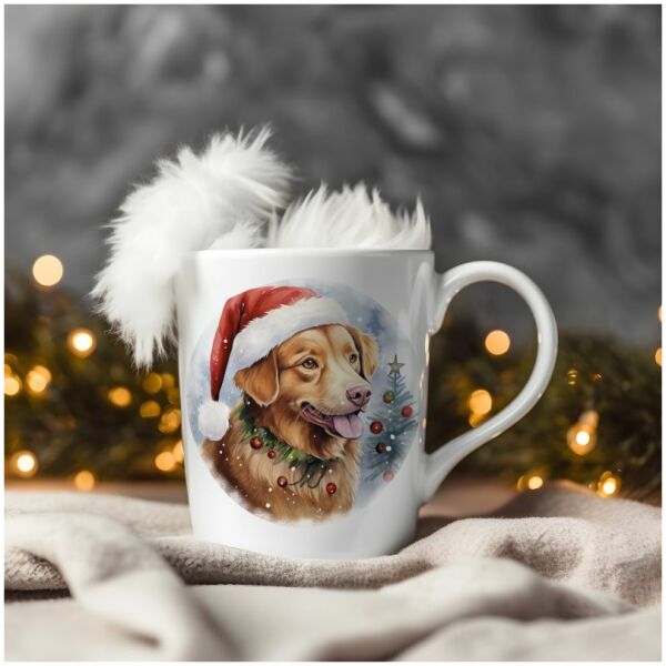 magicdatnl2023_Nova_Scotia_Duck_Tolling_Retriever__Wear_Santa_C_58e3763f-3629-40ff-b0a4-9ad4117e7c5f-Smart Object-236-mug christmas