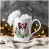 magicdatnl2023_Papillon__Wear_Santa_Claus_Dress_background_Chri_e5853796-9e61-4d4c-859e-a9b45ad07cf0-Smart Object-245-mug christmas