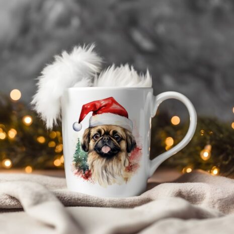 magicdatnl2023_Pekingese__Wear_Santa_Claus_Dress_background_Chr_1123db26-d67b-4c55-b3d5-8276ed2f9961-Smart Object-247-mug christmas