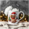 magicdatnl2023_Poodle_Miniature__Wear_Santa_Claus_Dress_backgro_fdd4e341-7c26-4689-b478-99dff188421d-Smart Object-282-mug christmas