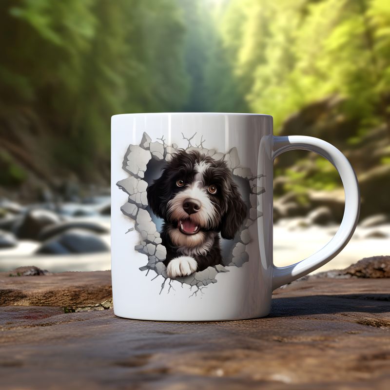 Mok Portugese Waterhond - Afbeelding 3