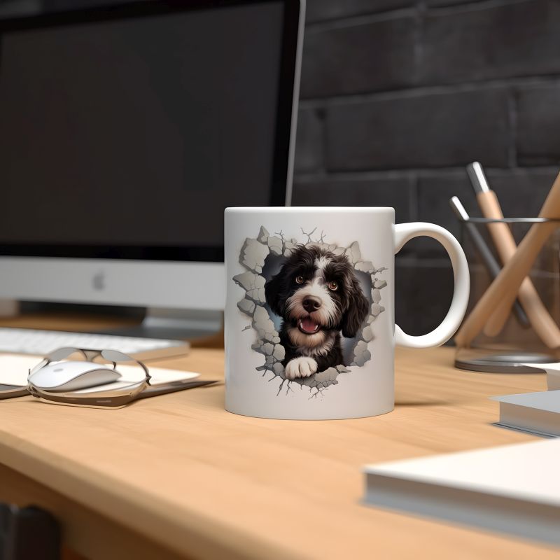 Mok Portugese Waterhond - Afbeelding 4