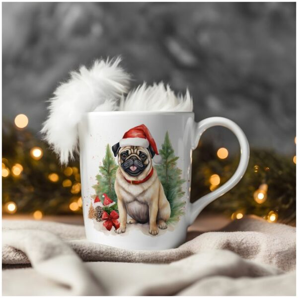 magicdatnl2023_Pug__Wear_Santa_Claus_Dress_background_Christmas_cce568d6-15ac-4017-90f2-416eb305d03a-Smart Object-301-mug christmas