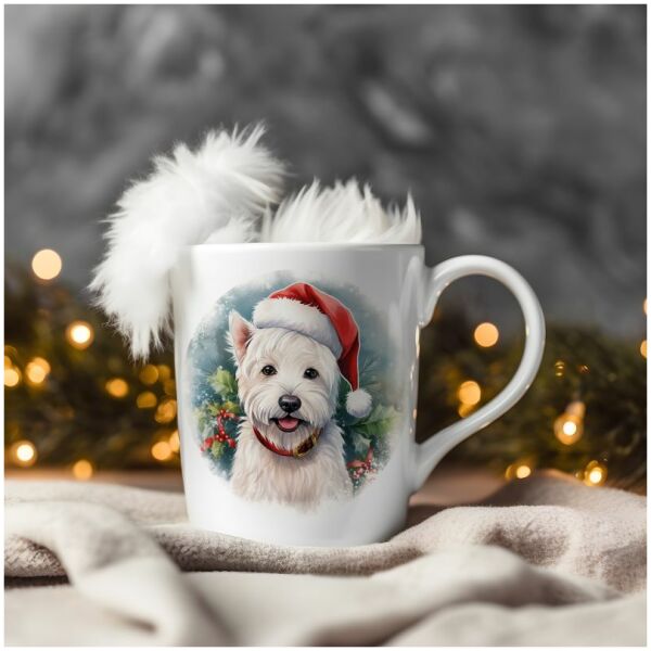 magicdatnl2023_West_Highland_White_Terrier__Wear_Santa_Claus_Dr_7dfc04d8-b6f0-49d0-8325-369ac264f8f0-Smart Object-323-mug christmas