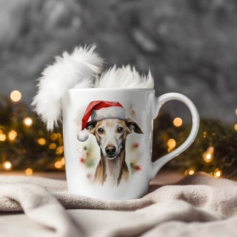 magicdatnl2023_Whippet__Wear_Santa_Claus_Dress_background_Chris_ac8a5aa9-a964-4fe0-99c5-07d8a06c890e-Smart Object-328-mug christmas