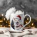 magicdatnl2023_White_Swiss_Shepherd__Wear_Santa_Claus_Dress_bac_6095aae6-b55e-43d4-ad43-6ff376e10512-Smart Object-331-mug christmas