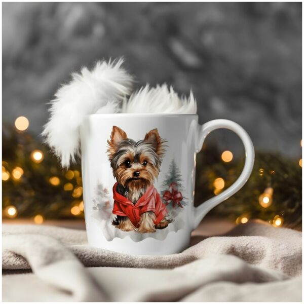 magicdatnl2023_Yorkshire_Terrier__Wear_Santa_Claus_Dress_backgr_8f70b87a-d13b-4d24-abfb-70e00a62161f-Smart Object-336-mug christmas