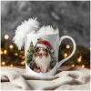 magicdatnl2023_collie__Wear_Santa_Claus_Dress_background_Christ_0c6393e0-365f-4c6f-b217-8f7d133c3371-Smart Object-83-mug christmas