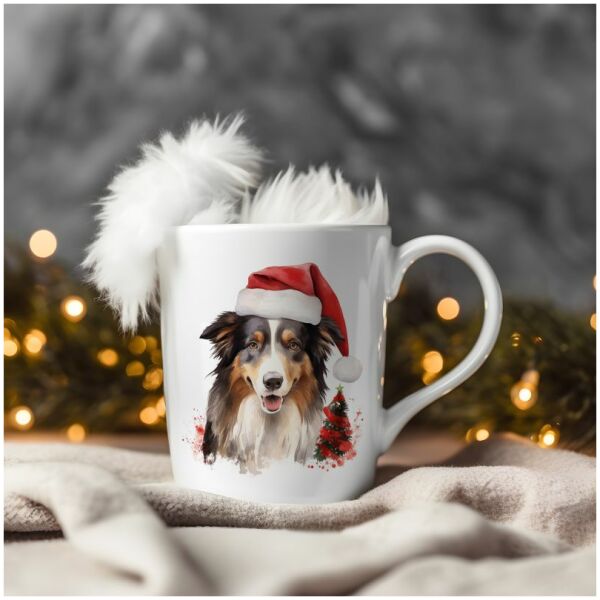 magicdatnl2023_collie__Wear_Santa_Claus_Dress_background_Christ_3b66ded9-376b-494d-9f5c-23a5f5217cd5-Smart Object-84-mug christmas